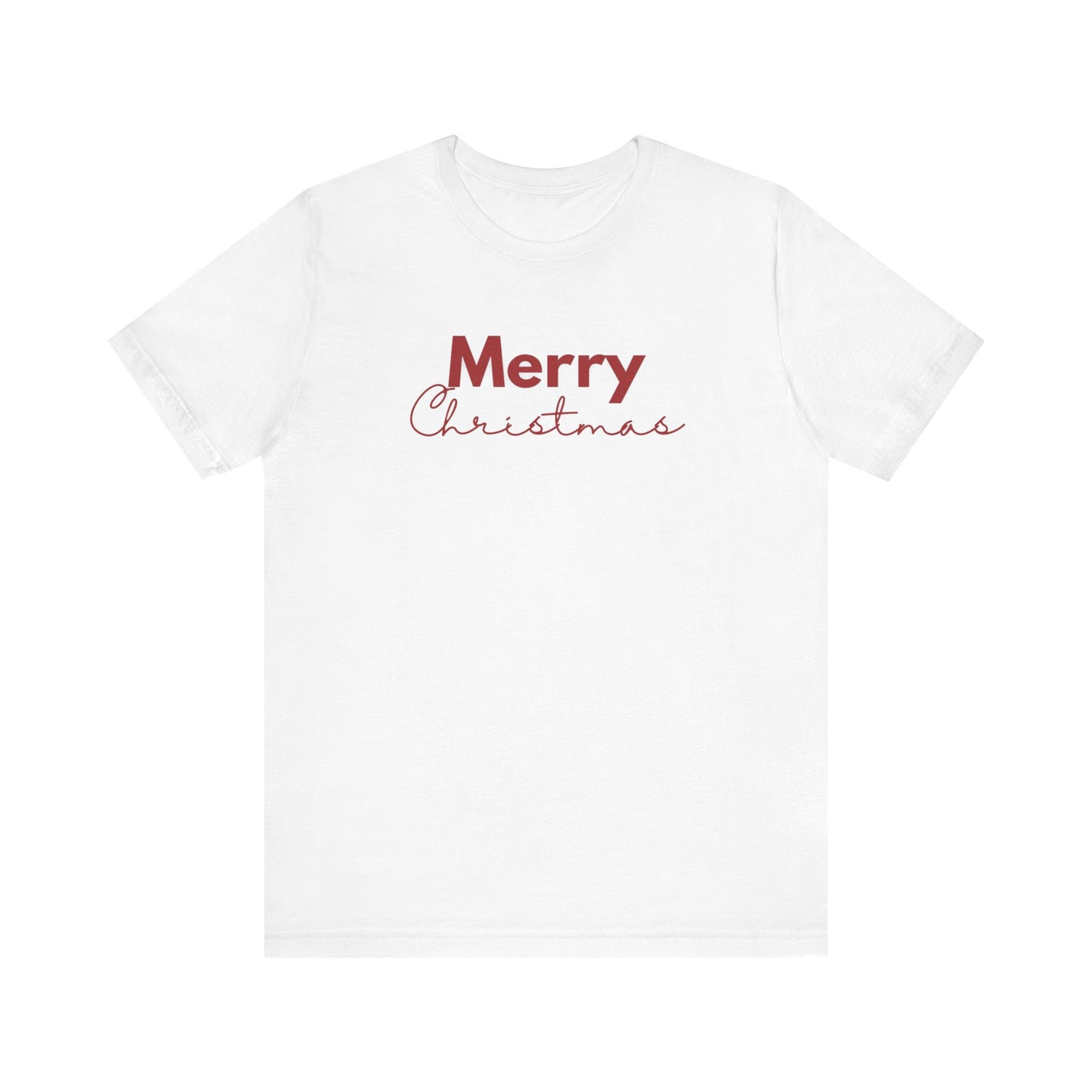 Merry Christmas Script T-Shirt