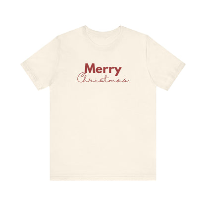 Merry Christmas Script T-Shirt