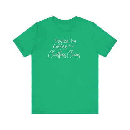 Fueled by Coffee & Christmas Chaos T-Shirt