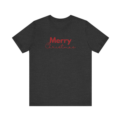 Merry Christmas Script T-Shirt