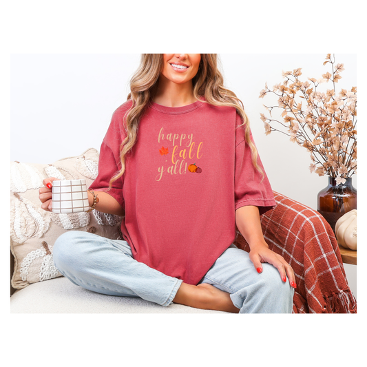 Happy Fall Y'all T-shirt