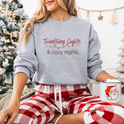 Twinkling Lights & Cozy Nights Sweatshirt