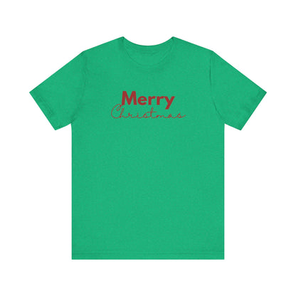 Merry Christmas Script T-Shirt
