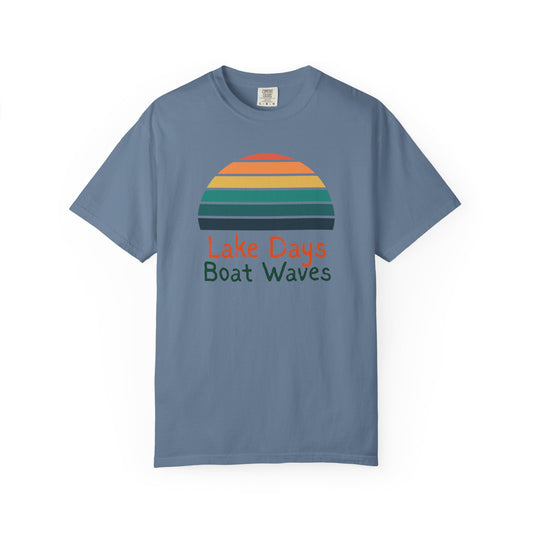 Lake Days & Boat Waves Unisex T-Shirt